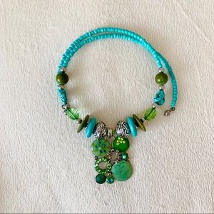 Handmade beaded necklace